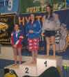 caitlin on the medal blocks1.jpg (51269 bytes)